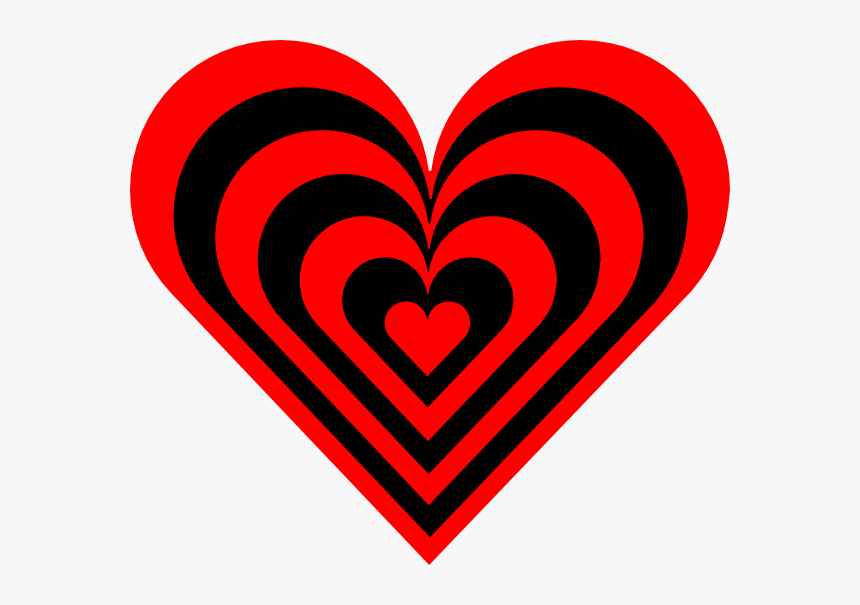 Black Heart Png -red Black Heart Png, Transparent Png - Heart, Png Download, Free Download