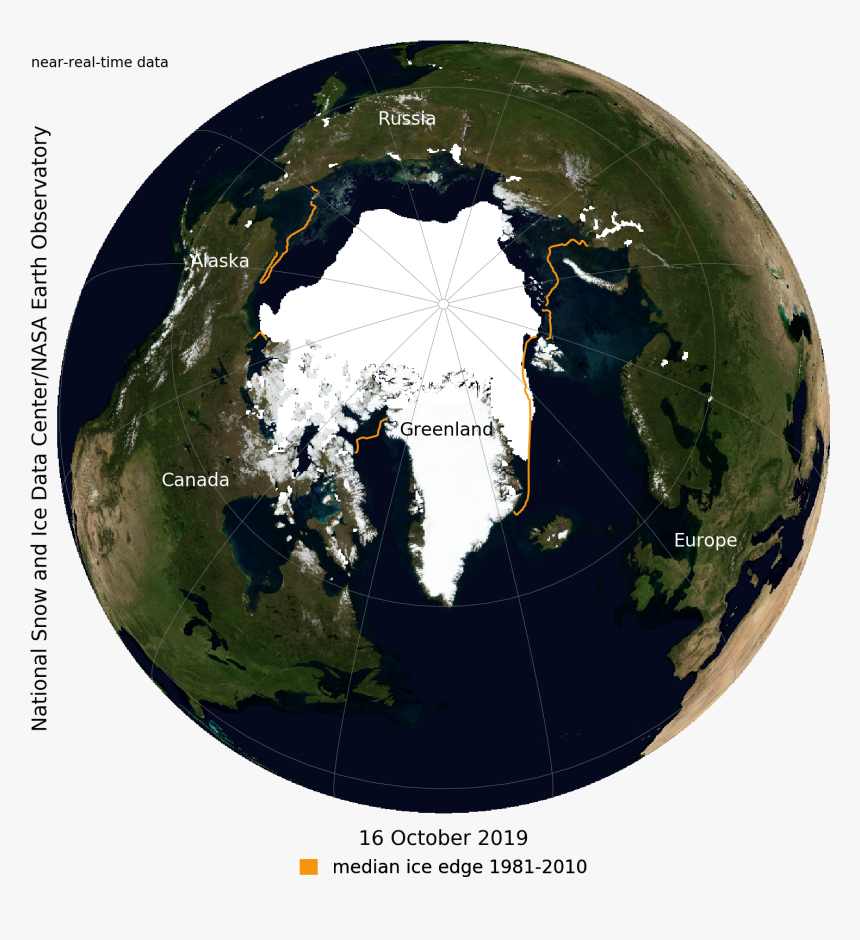 Maximum Arctic Ice Extent, HD Png Download, Free Download