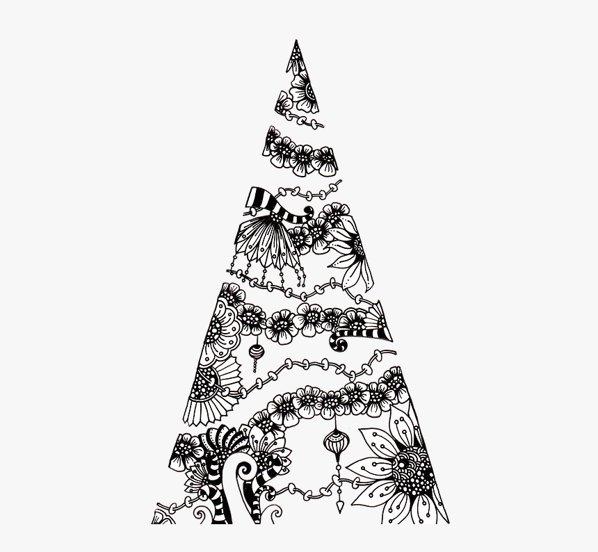 Christmas, Tree, Christmas Tree, Holiday, Design - Christmas Tree, HD Png Download, Free Download