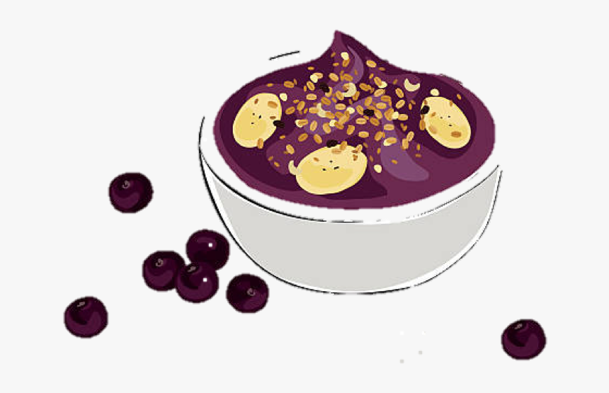 Acai Bowl Vector - Acai Clipart, HD Png Download, Free Download