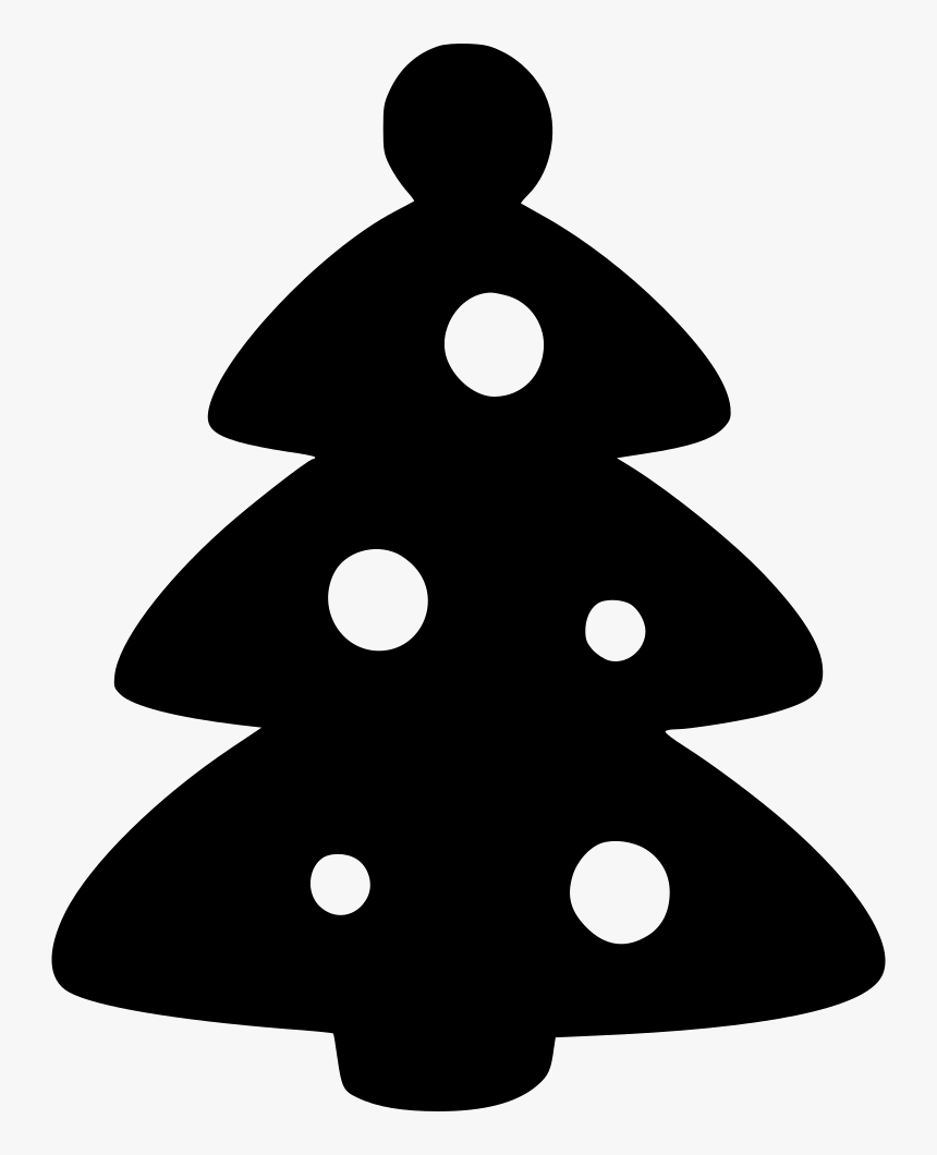 Christmas Tree Xmas Newyear New Year Decorate Fir Tree - Christmas Tree, HD Png Download, Free Download