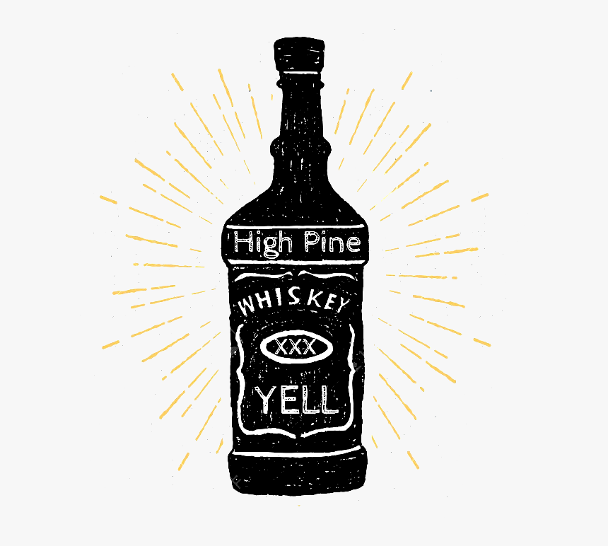 Transparent Bluegrass Instruments Clipart - Whiskey Bottle Vector Free, HD Png Download, Free Download