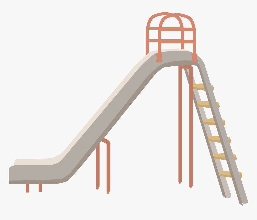 Seesaw Png Clip Art Clipart Image Of A- - Playground Equipment Slide Clipart, Transparent Png, Free Download
