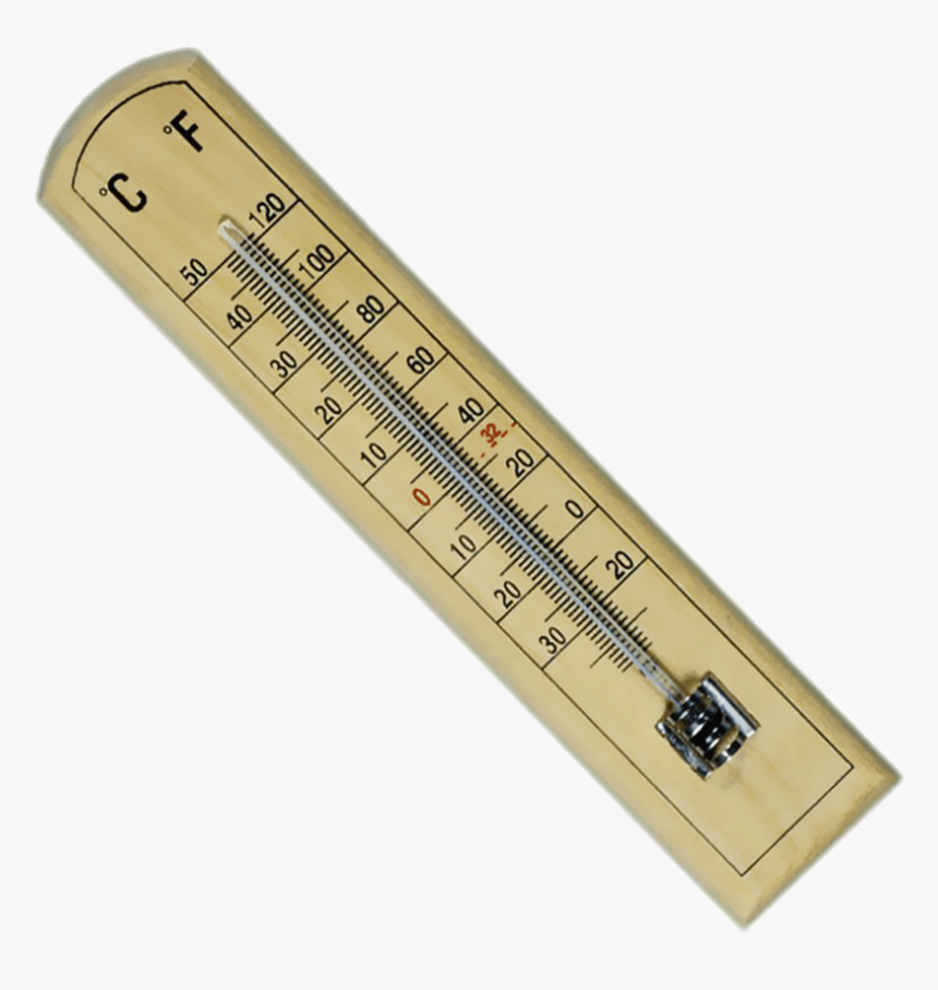 Wooden Thermometer Png Stickpng - Thermometer Transparent, Png Download, Free Download