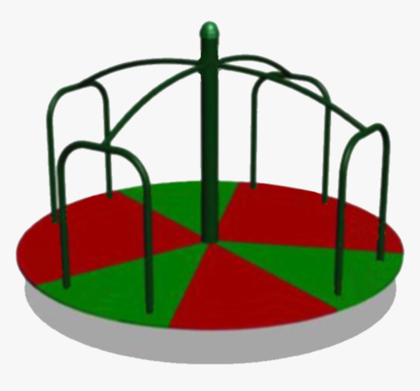 Kids On Playground Clipart Black And White Free - Playground Merry Go Round Clipart, HD Png Download, Free Download