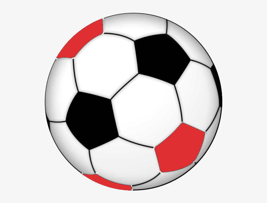 Black-red Egyptian Soccer Ball - Football Ball Png, Transparent Png, Free Download