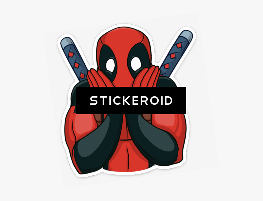 Surprised Popeyed Openeyed Astonished Amazed Goggled - Deadpool, HD Png Download, Free Download
