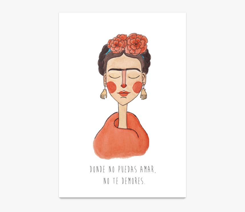 Dibujos Feministas De Frida Kahlo, HD Png Download, Free Download
