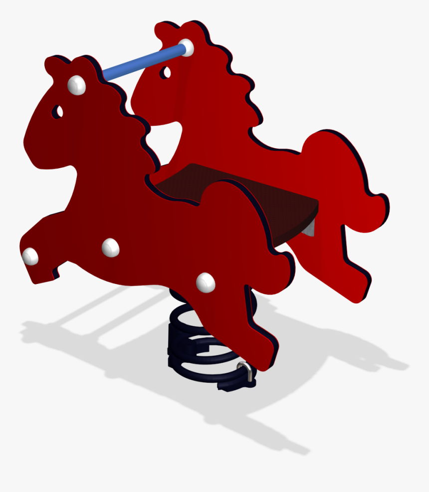 Clipart Horse Playground - Cartoon, HD Png Download, Free Download