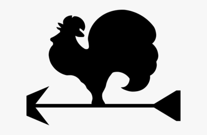 Rooster Clipart Public Domain - Chicken Pics Cartoon Black And White, HD Png Download, Free Download