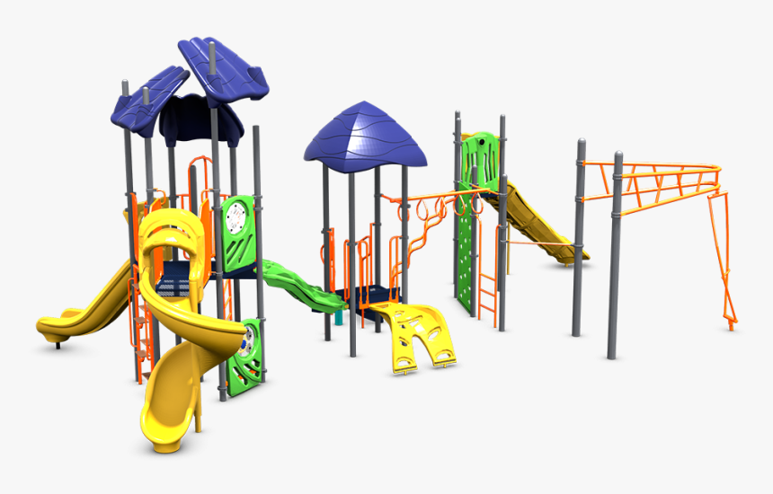 Playground - Transparent Kids Playing At Park Clipart, HD Png Download, Free Download