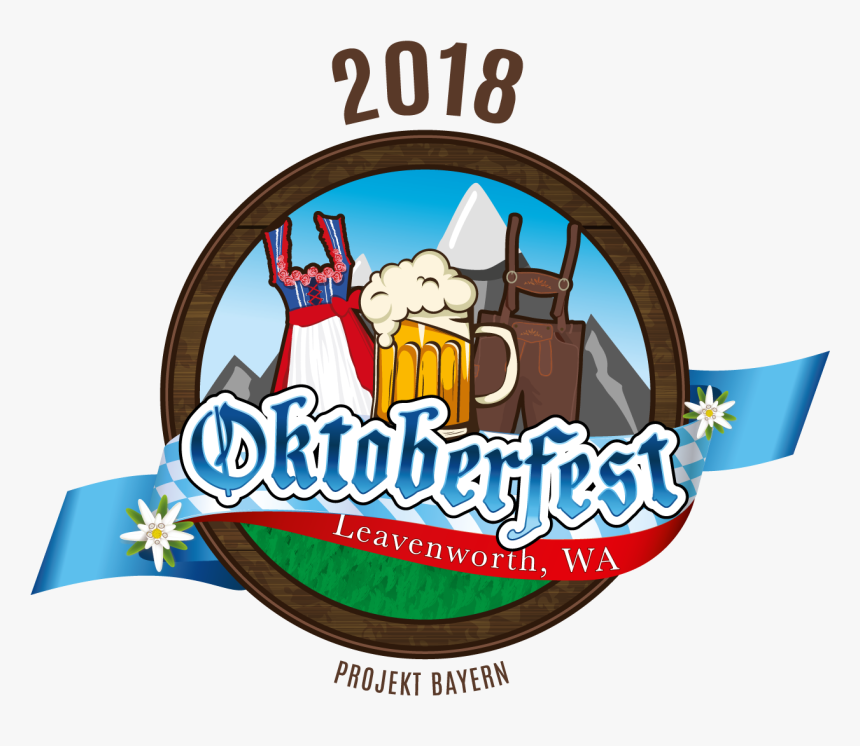 Clip Art Leavenworth Oktoberfest In Is - Oktoberfest 2018 München Logo, HD Png Download, Free Download