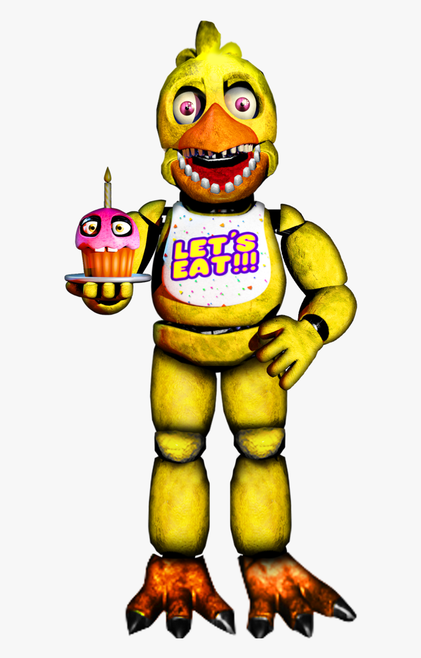 Fredbear"s Family Dinner Chica By Onefaz - Cartoon, HD Png Download, Free Download