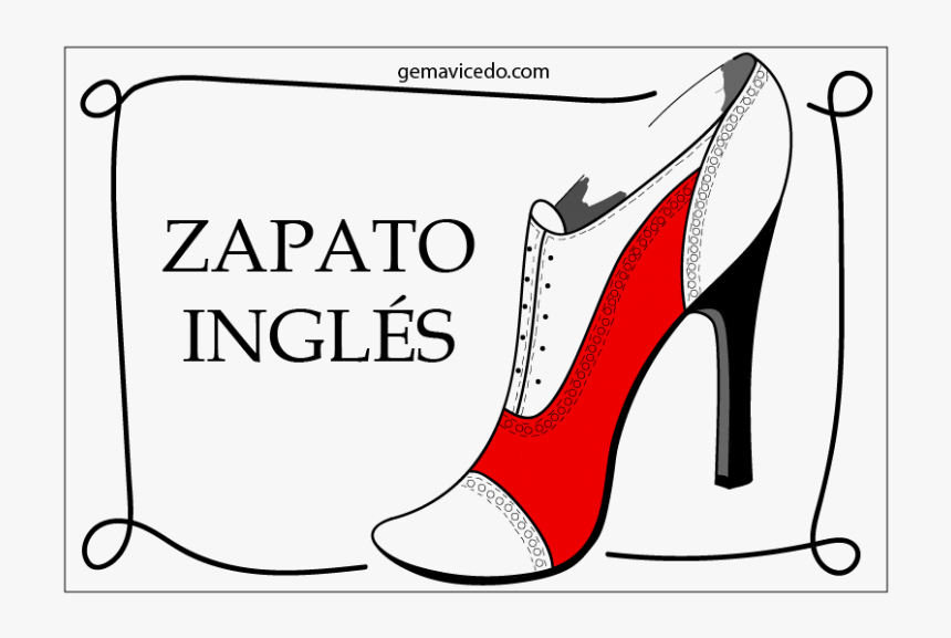 Zapato Inglés, Oxford O Richelieu - Basic Pump, HD Png Download, Free Download