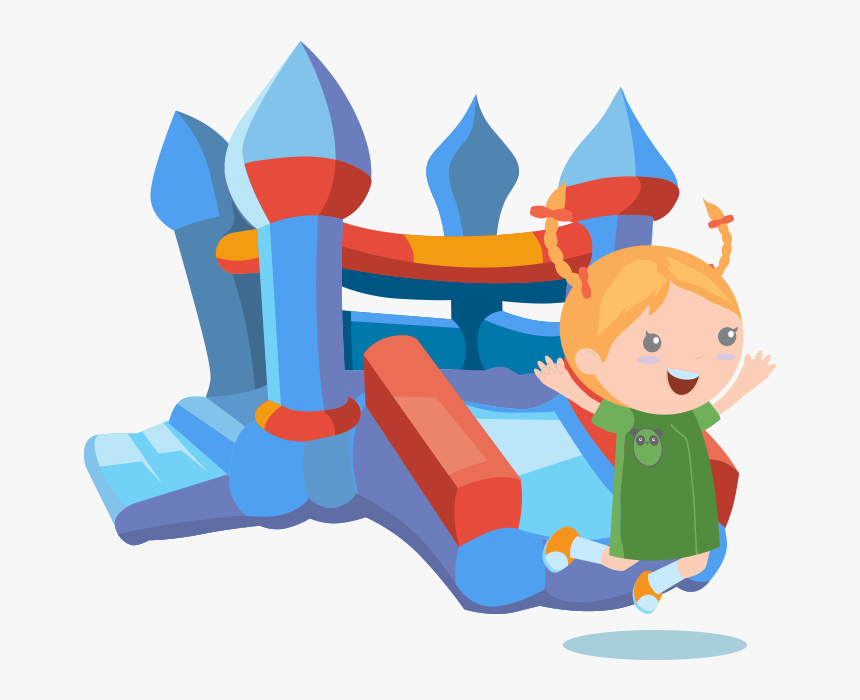 Jumpingcastle - Bouncy Castle Vector, HD Png Download, Free Download