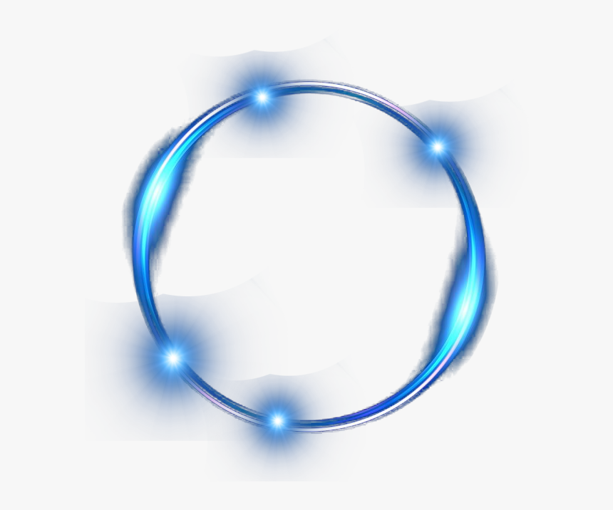 Blue Light Ring Effect Free Hd Image Clipart - Transparent Background Blue Circle Png, Png Download, Free Download