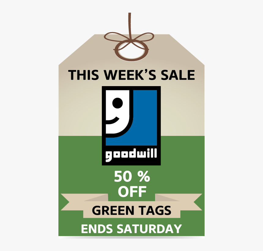 Our Discount Rotation Offers A Unique Way For Goodwill - Goodwill, HD Png Download, Free Download