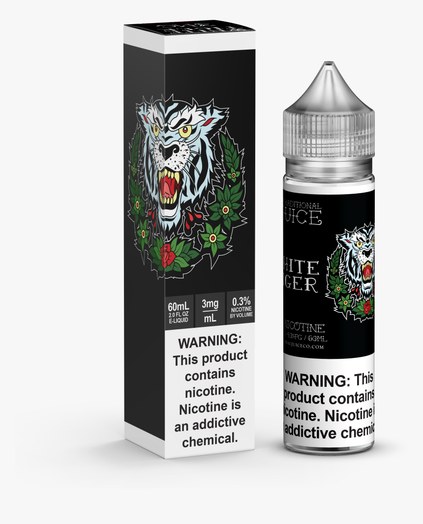 Transparent White Tiger Png - Electronic Cigarette, Png Download, Free Download
