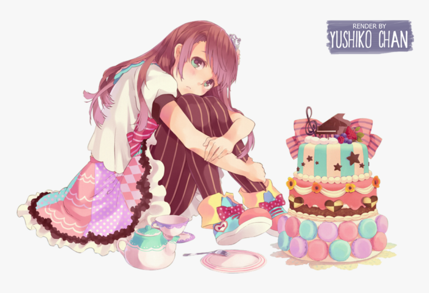 Anime Birthday Girl 1 Happy Birthday World - Cute Anime Birthday Girl...