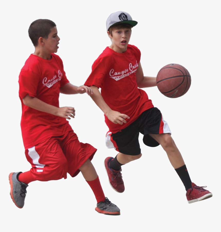 Kids Playing Basketball Png, Transparent Png, Free Download