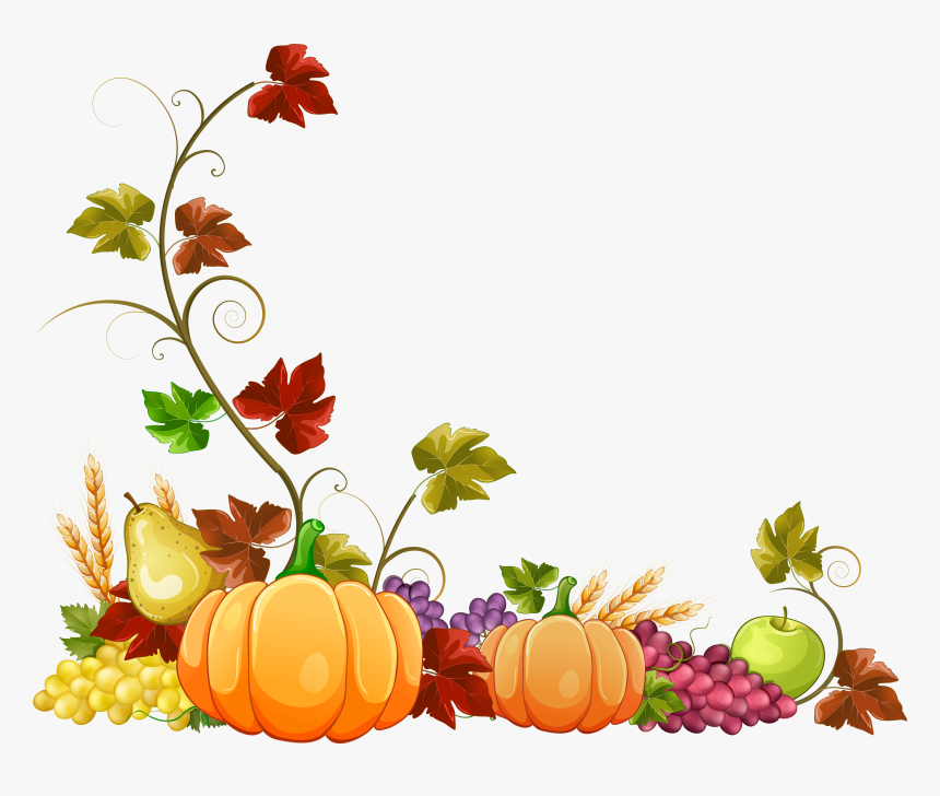 Autumn Pumpkin Decoration Clipart Png Imageu200b Gallery - Fall Clipart, Transparent Png, Free Download