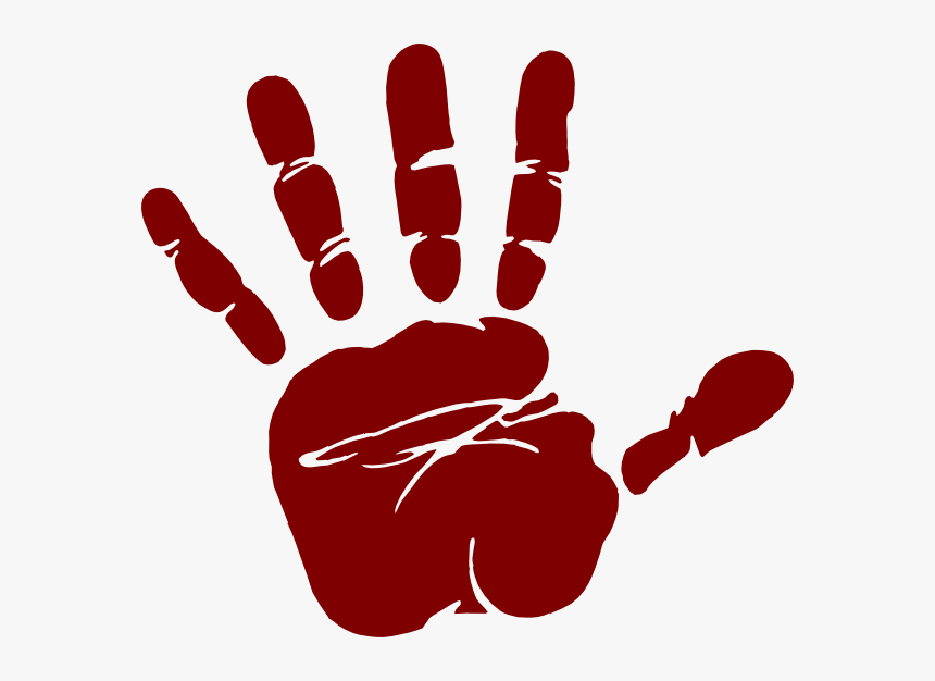 Hand Print Clip Art - Handprint Png, Transparent Png, Free Download