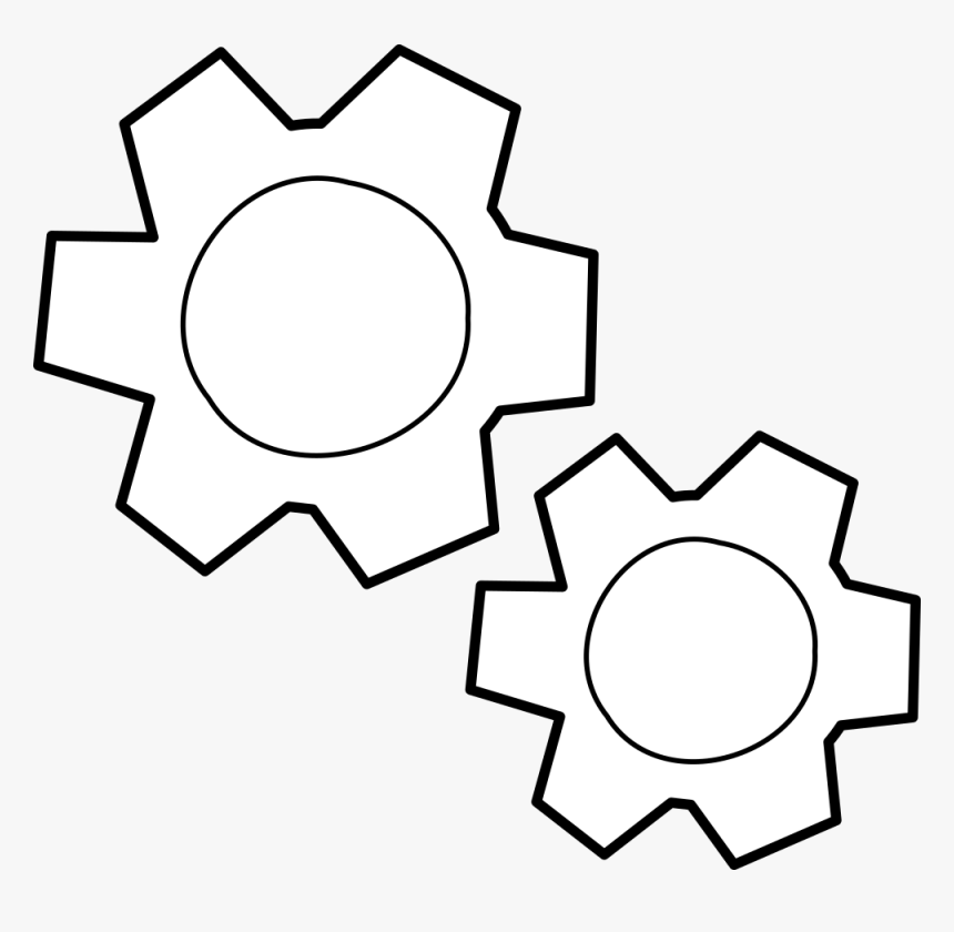 Car Mechanic Clipart - Gear, HD Png Download, Free Download