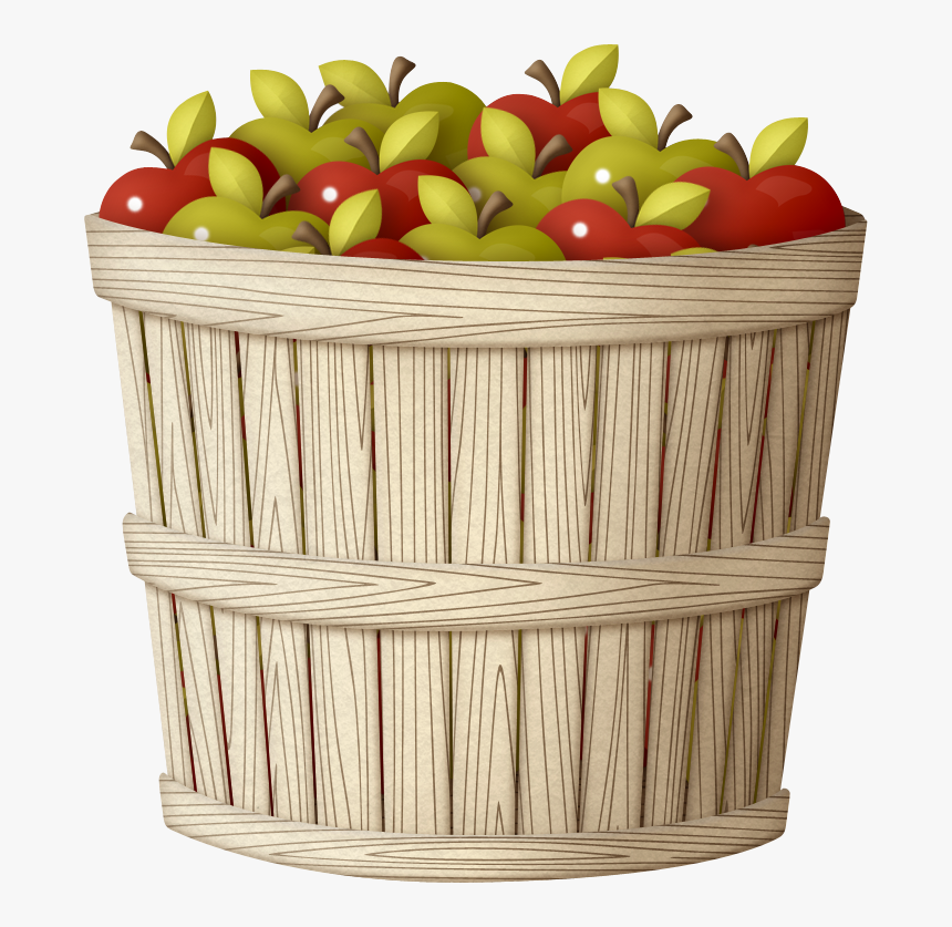 Clipart Apple Basket, HD Png Download, Free Download