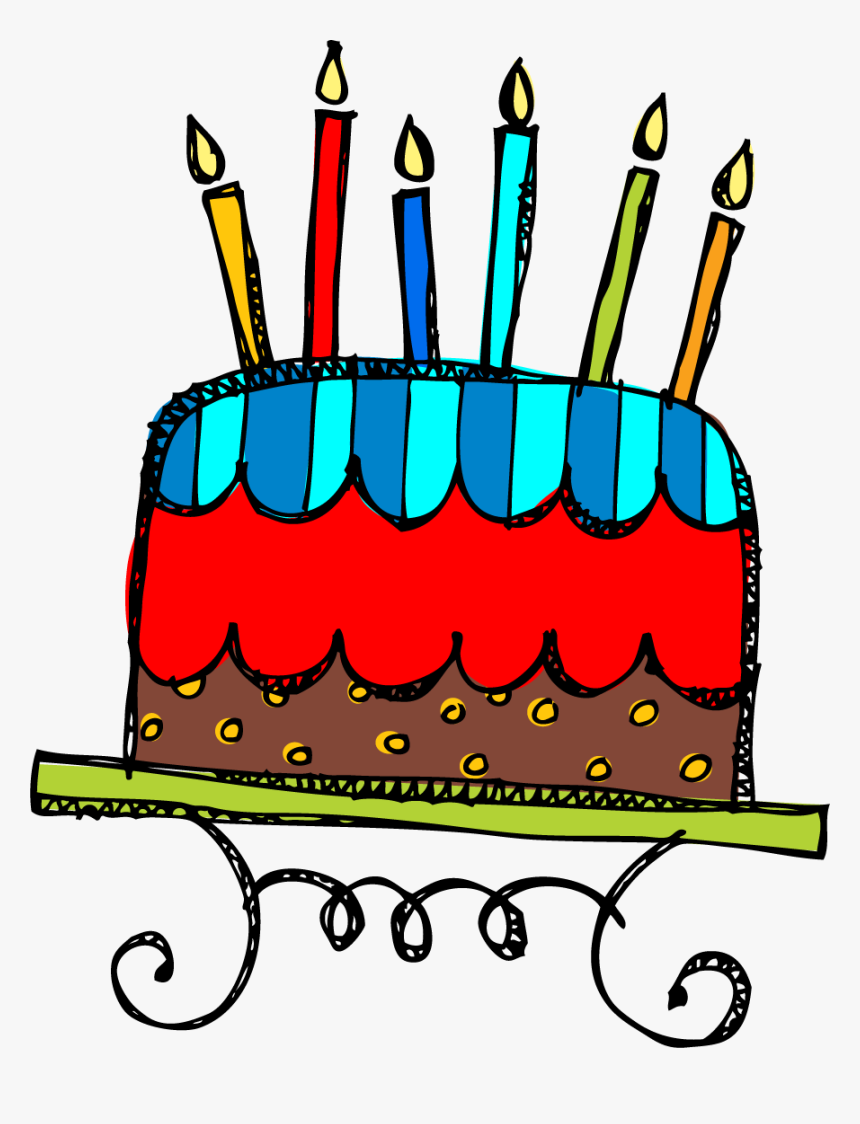 Happy Birthday Cake Clipart - Birthday Cake Clipart Free, HD Png Download, Free Download