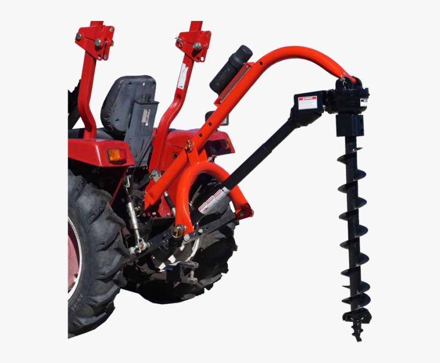 Tractor Post Hole Digger, HD Png Download, Free Download