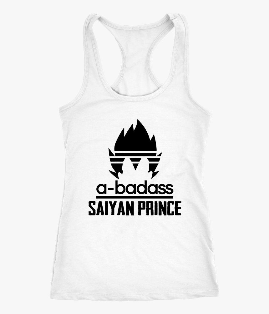 Son Goku Shirt A Badass Saiyan Prince Shirt Dragon - Active Tank, HD Png Download, Free Download