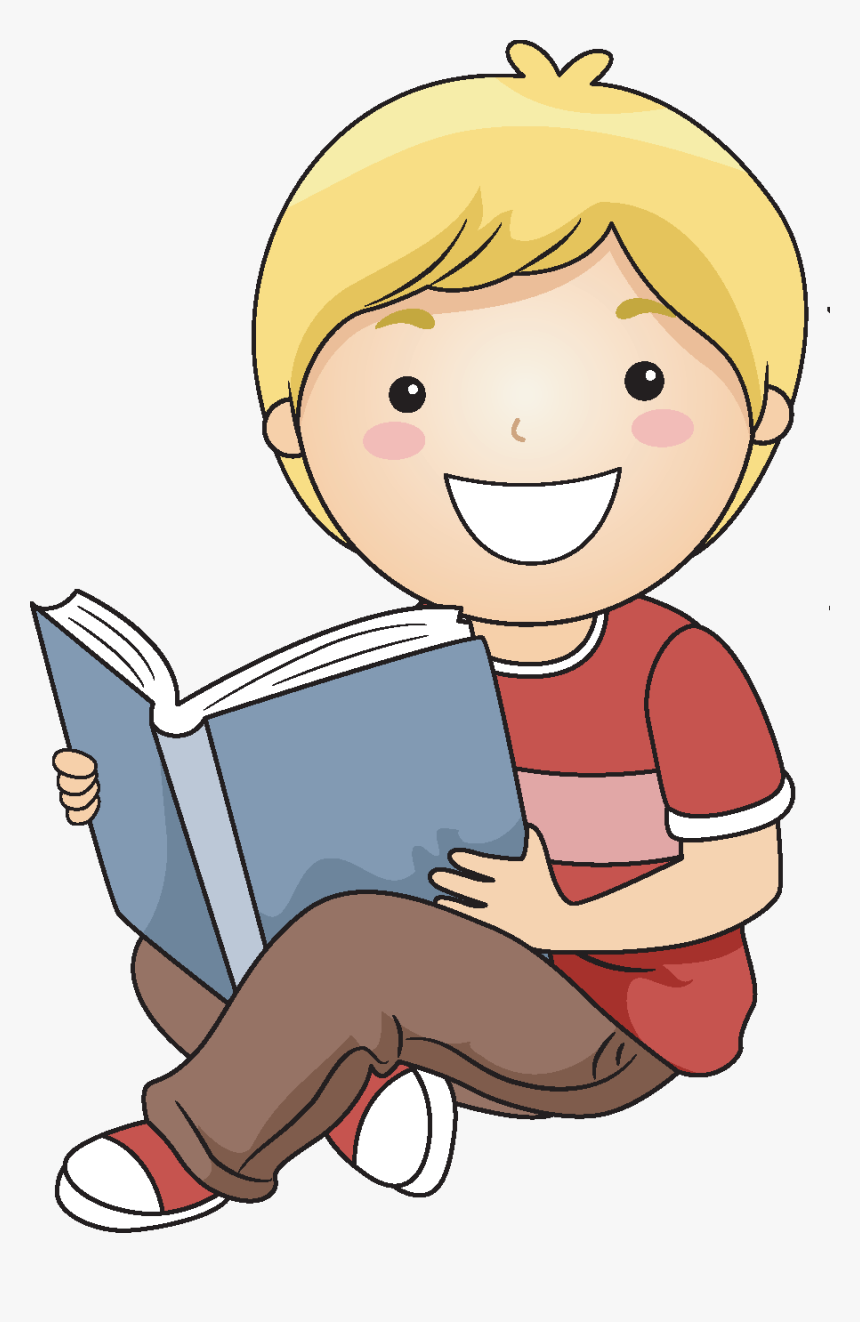 Image Boy - Story Time Book Cartoon, HD Png Download - kindpng