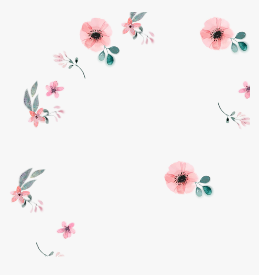 Transparent Flores Animadas Png - Watercolor Pastel Floral Background, Png Download, Free Download