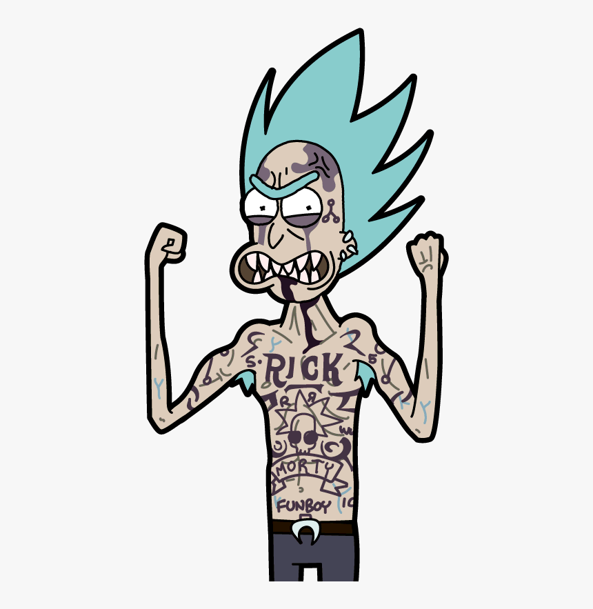 Rick Png Rick And Morty - Pocket Morty Wrath Rick, Transparent Png, Free Download