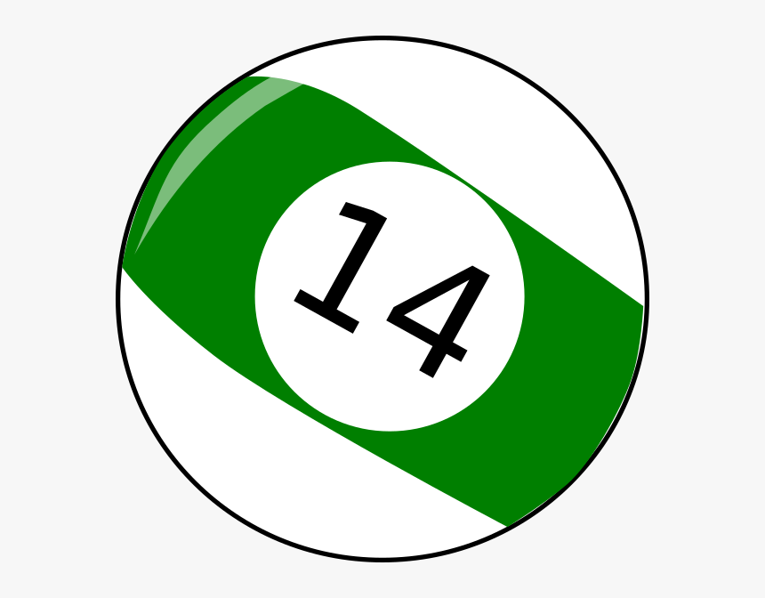 Billiard 14 Ball Clipart, HD Png Download, Free Download