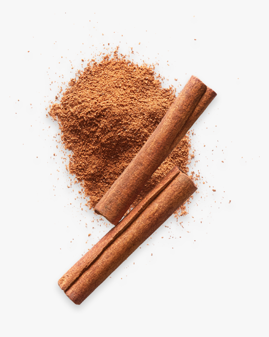 Cinnamon Sticks Laying Over Ground Cinnamon Powder - Pumpkin Pie Spice, HD Png Download, Free Download