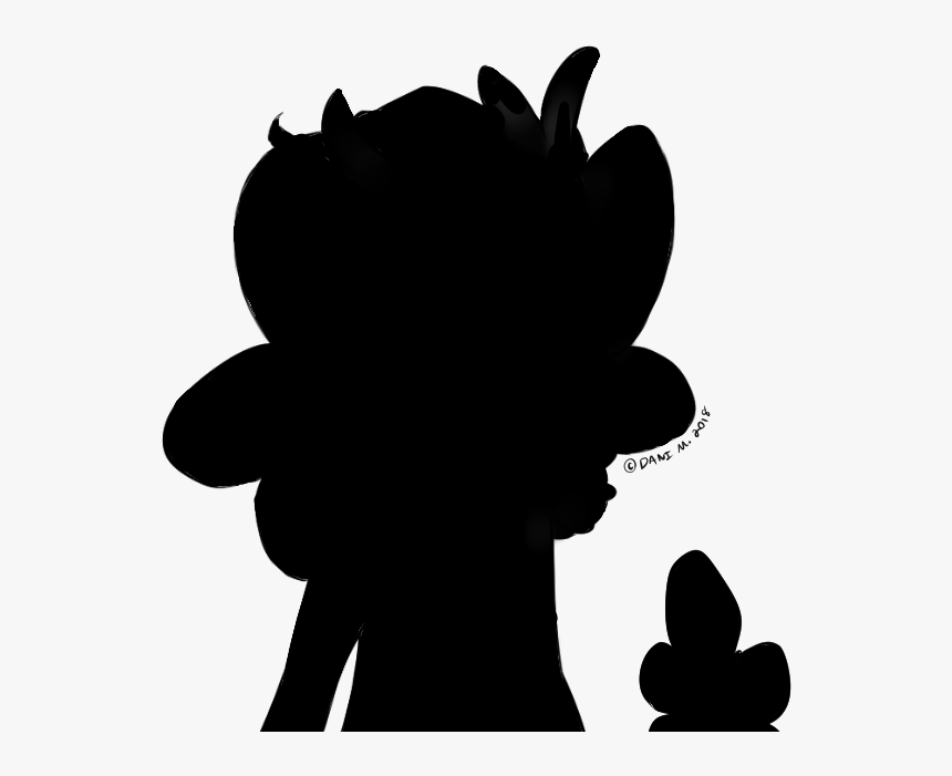 Ani Character Profile Silhouette - Silhouette, HD Png Download, Free Download