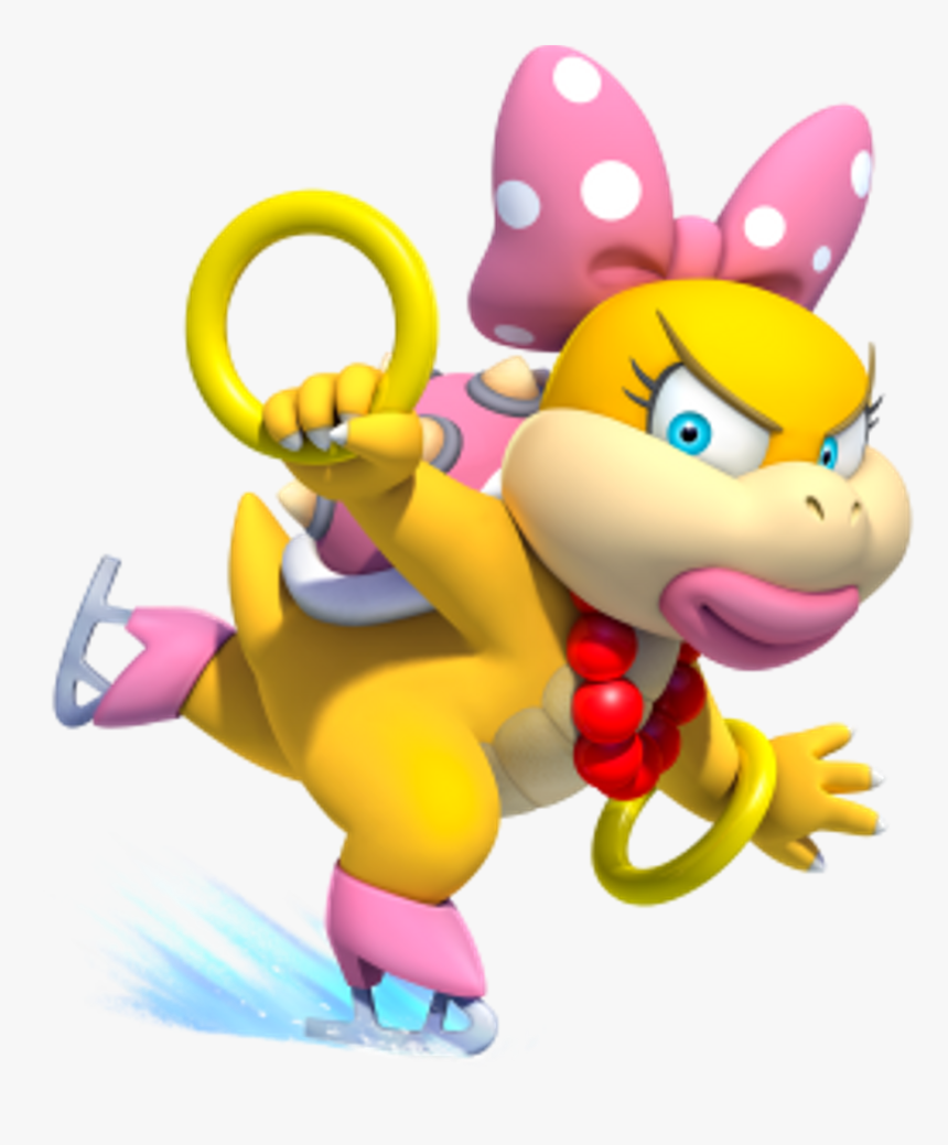 Nintendo Wendyokoopa Koopalings Pink Bowser Wendy O - Wendy From Mario Kart, HD Png Download, Free Download