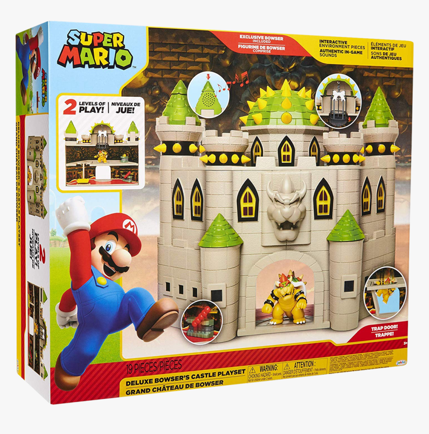 Bowser Castle Playset, HD Png Download, Free Download