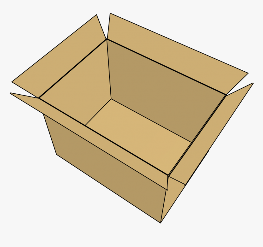 New Opened Box Clipart Png - Wood, Transparent Png, Free Download