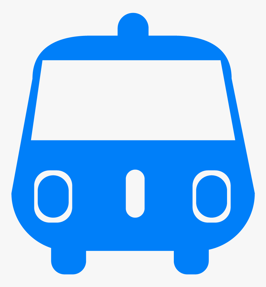 The Future Is Here, And Driverless Cars Are Finally - Blue Bus Icon Png, Transparent Png, Free Download