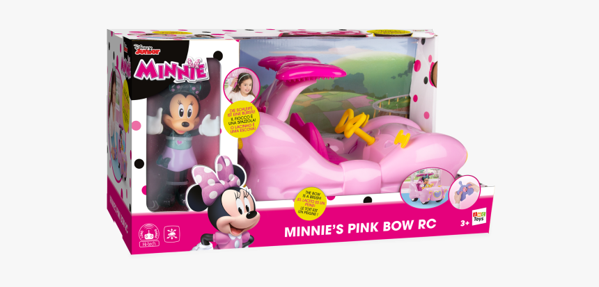 184190mi4 Box 01 - Minnie Pink Bow Rc, HD Png Download, Free Download