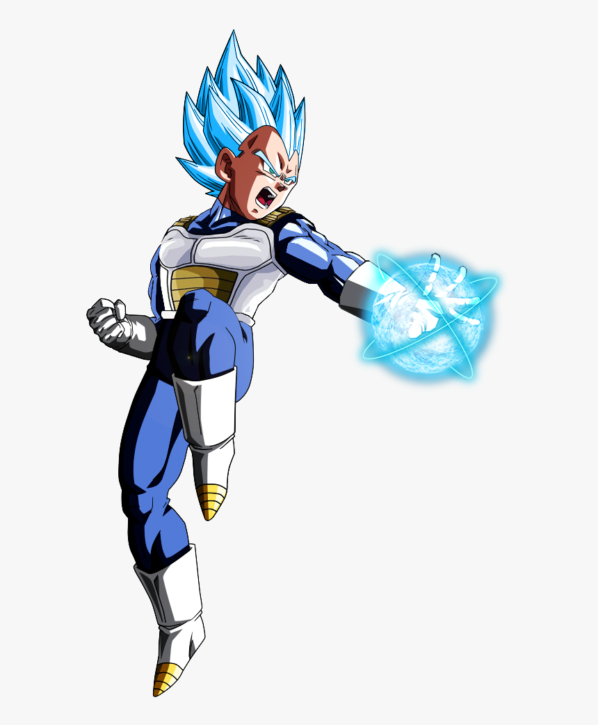 Vegeta Ssj Png - Vegeta Blue Big Bang Attack, Transparent Png, Free Download