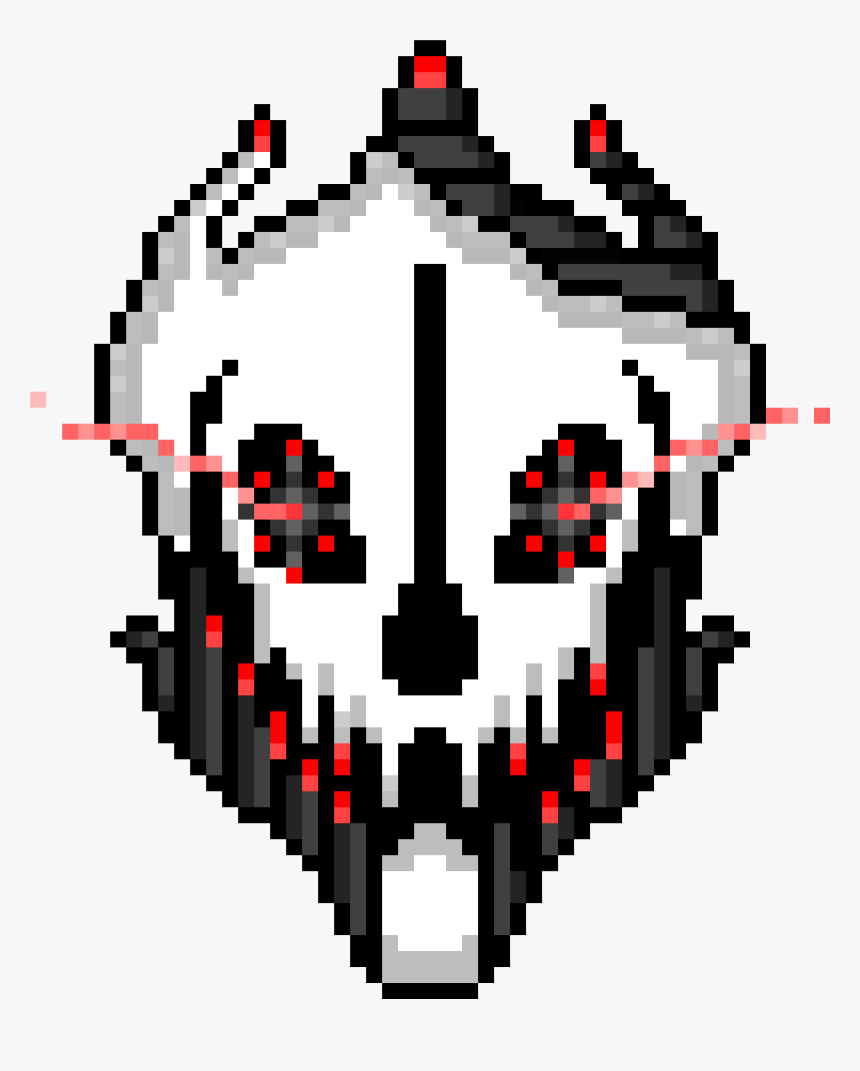 Gaster Blaster Pixel Art Png, Transparent Png, Free Download