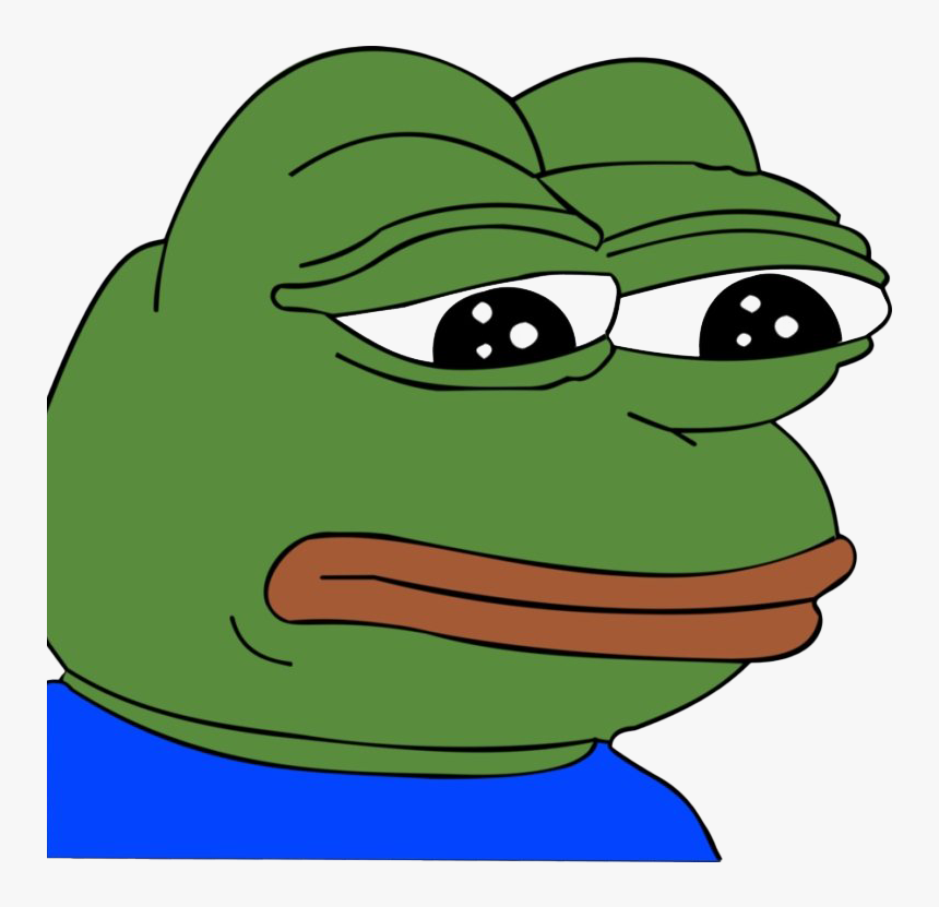 Sad Pepe The Frog Meme Transparent Background - Pepe The Frog Png, Png Download, Free Download