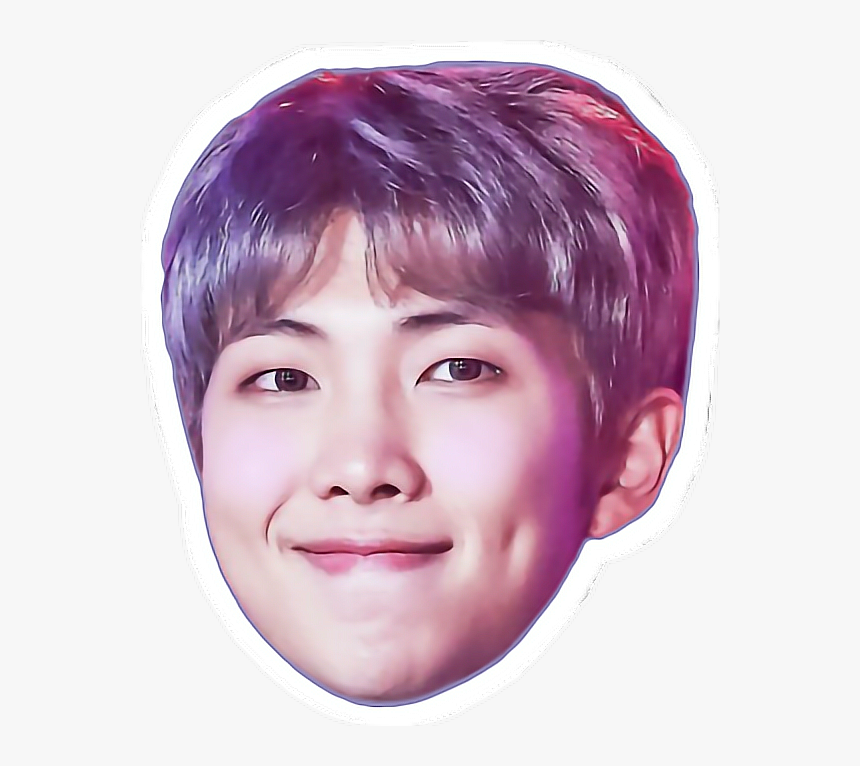 Bts Face Png - Rm Profile Pic Birthday, Transparent Png, Free Download