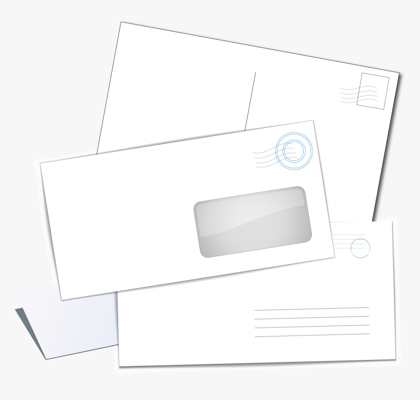 Transparent Mail Barcode Png - Envelope, Png Download, Free Download