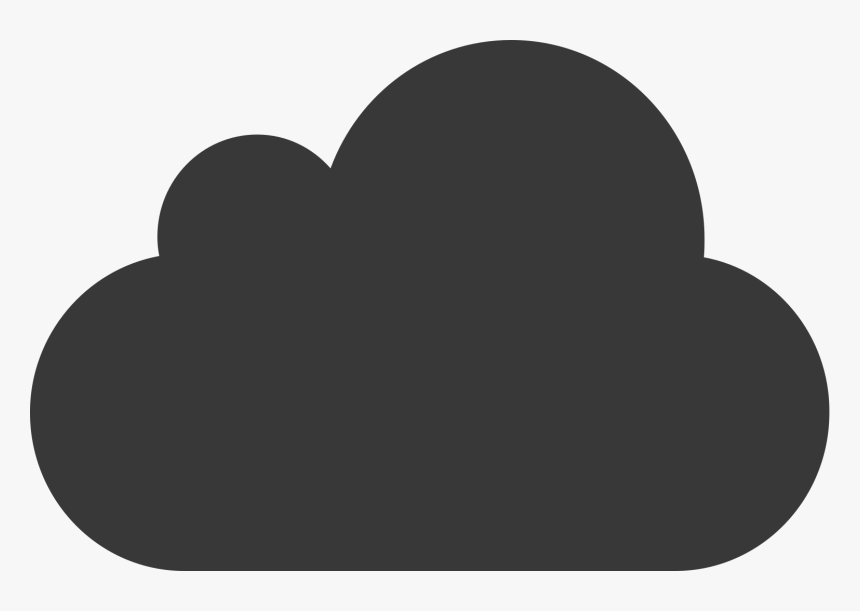 Awan Hitam Vector, HD Png Download, Free Download