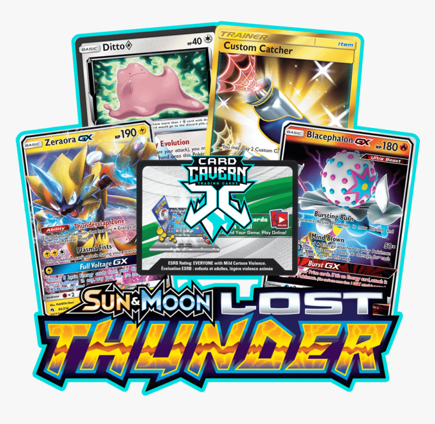 Sun And Moon 8 Lost Thunder, HD Png Download, Free Download