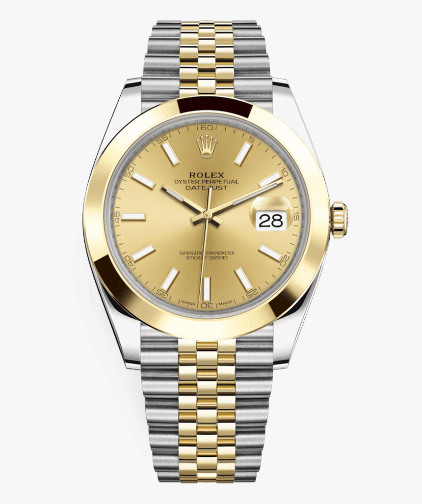 Rolex Datejust 41 126303-0010 - Rolex Datejust 41 Rose Gold, HD Png Download, Free Download